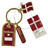 Postkasse Nøglering
