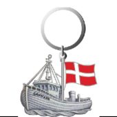 Fiskekutter Nøglering